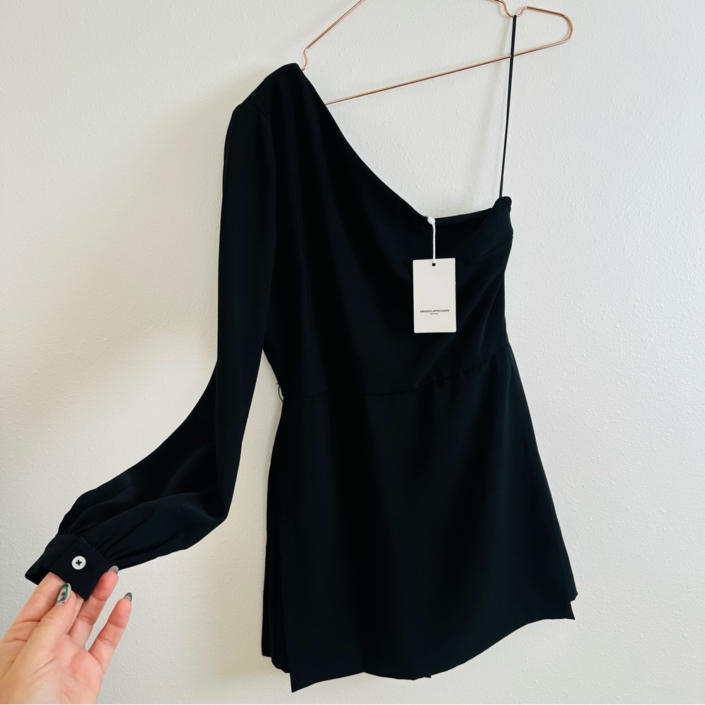 New Amanda Uprichard One Shoulder Romper - Picture 7 of 10